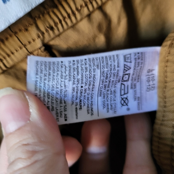 🎁 Free With Any PurchasOLD NAVY tech jogger built-in flex pants, size L (10-12) - Picture 4 of 4